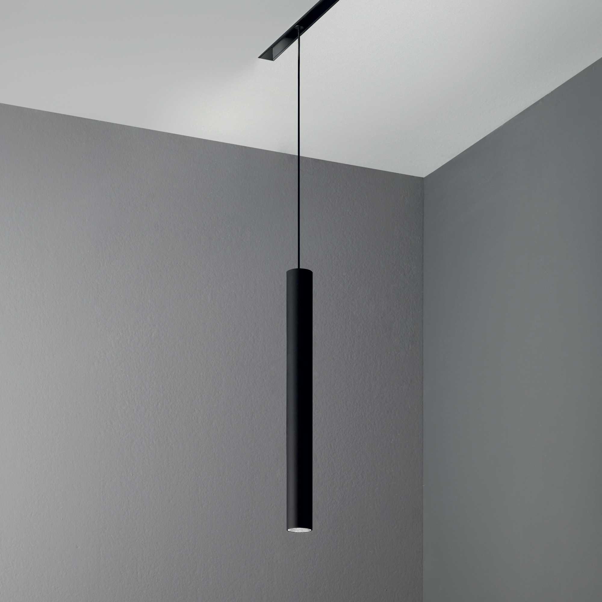 Interiérové svietidlo IDEAL LUX TUBE 12W 3000K BK 257747