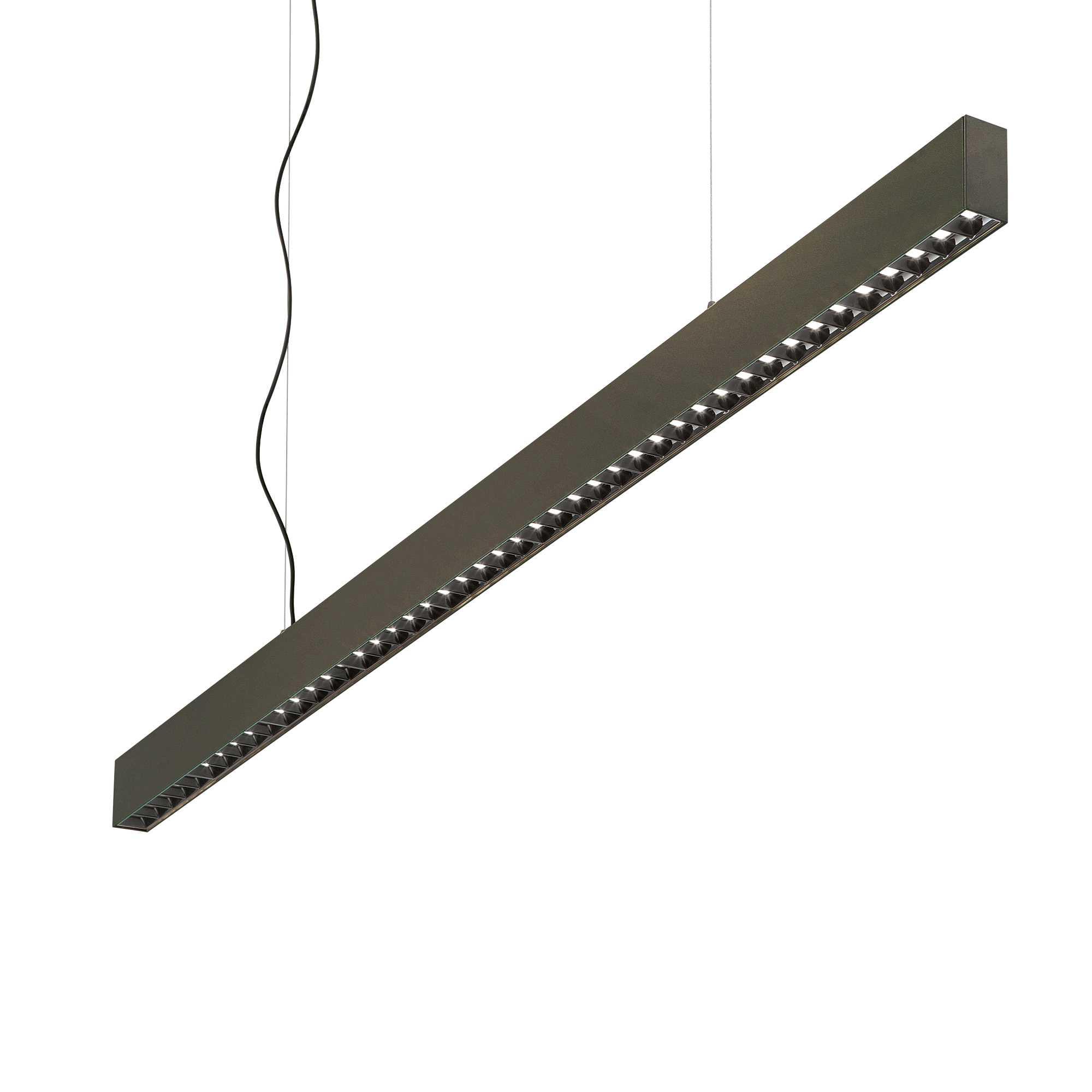 Interiérové svietidlo IDEAL LUX OFFICE LED 4000K čierna 271200