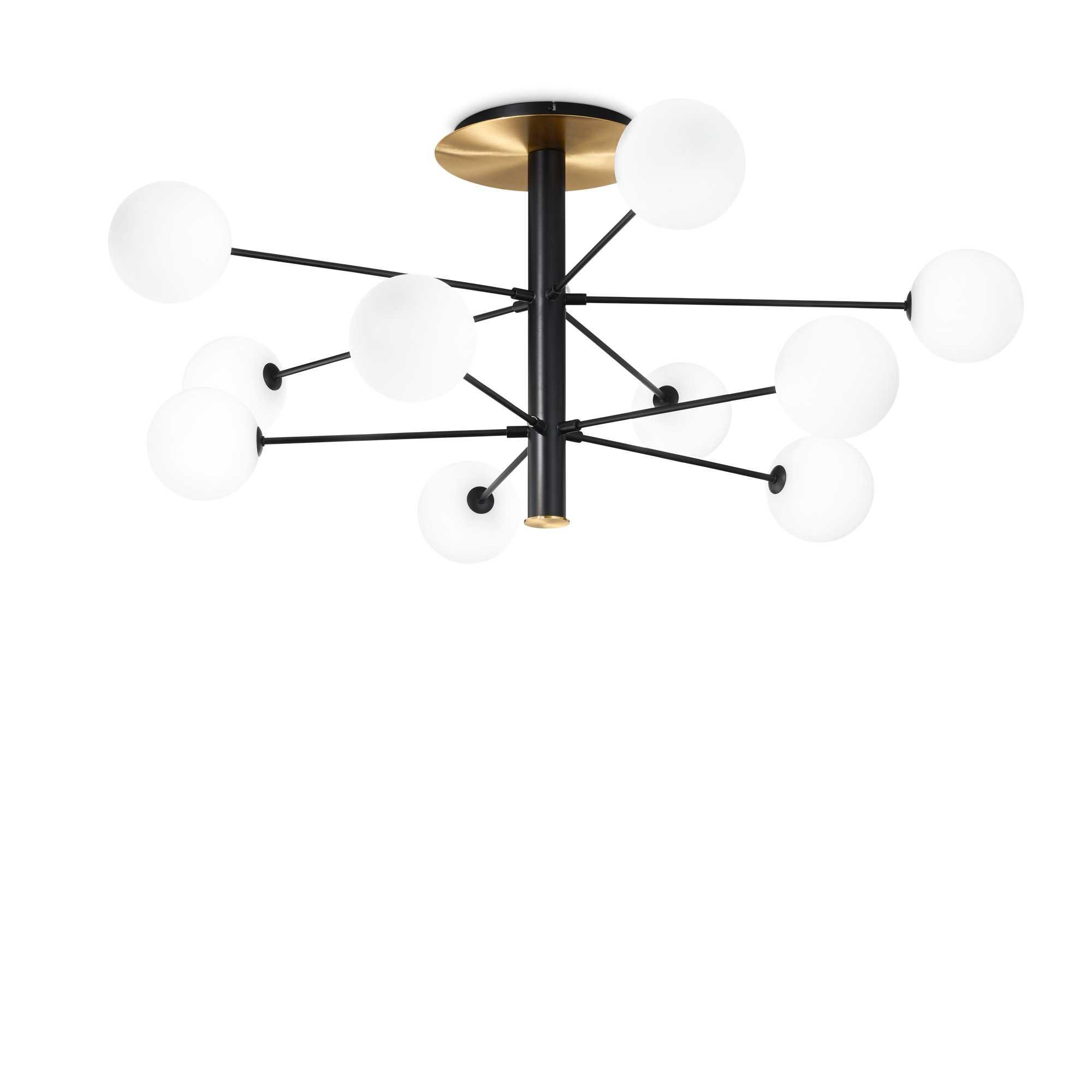 Interiérové svietidlo IDEAL LUX COSMOPOLITAN NERO 273693