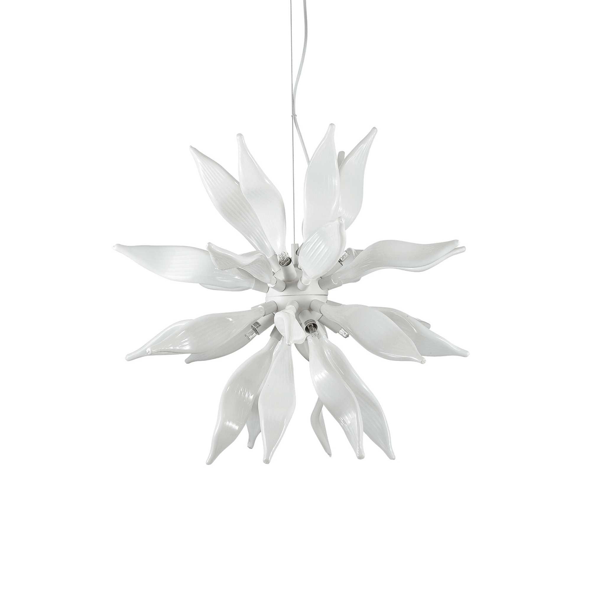 Interiérové svietidlo IDEAL LUX Leaves SP8 Bianco 111957