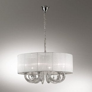 Interiérové svietidlo IDEAL LUX Swan SP6 biela 035826