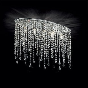 Interiérové svietidlo IDEAL LUX Rain Clear PL5 008455