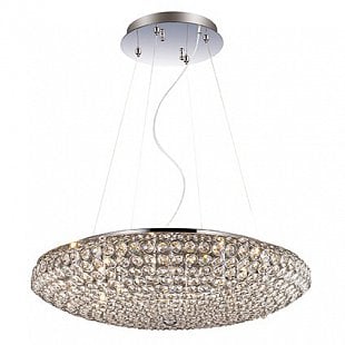 Závesné svietidlo IDEAL LUX King SP12 Cromo  088013