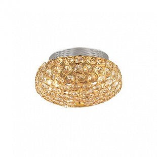 Interiérové svietidlo IDEAL LUX King PL3 Oro 075402