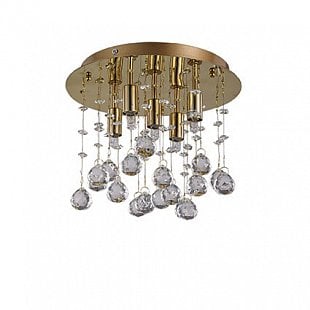 Stropné svietidlo IDEAL LUX Moonlight PL5 Oro 094663