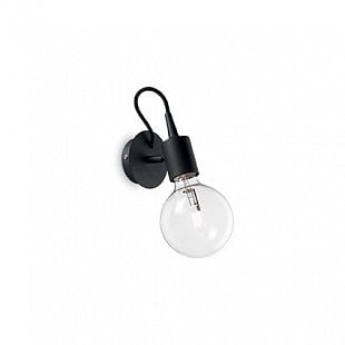 Interiérové svietidlo IDEAL LUX Edison AP1 Nero 148908