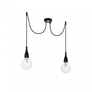Interiérové svietidlo IDEAL LUX Minimal SP2 Nero opaco