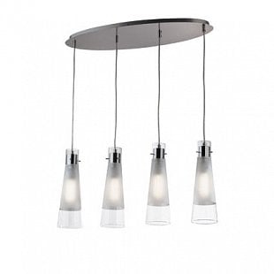 Závesné svietidlo IDEAL LUX Kuky Clear SP4 023038