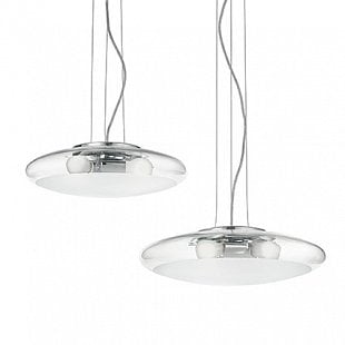 Závesné svietidlo IDEAL LUX Smarties Clear SP3 D40 035529