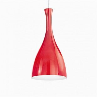 Závesné svietidlo IDEAL LUX Olimpia SP1 Rosso