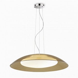 Závesné svietidlo IDEAL LUX Lena SP3 D64 Marrone 066608