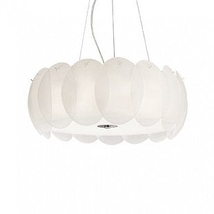 Interiérové svietidlo IDEAL LUX Ovalino SP8 Bianco