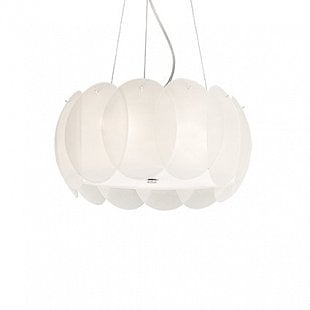 Interiérové svietidlo IDEAL LUX Ovalino SP5 Bianco