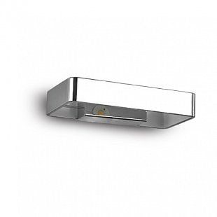 Nástenné svietidlo IDEAL LUX Zed AP1 Square  Cromo 115207