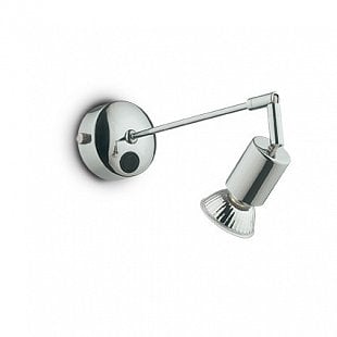 Bodové svietidlo Ideal LUX Strale AP1 Cromo 013206