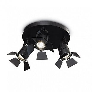 Bodové svietidlo IDEAL LUX Ciak AP3 Nero 095691
