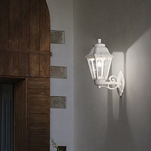 Vonkajšie svietidlo IDEAL LUX Anna SP1 AP1 Big Bianco 120423