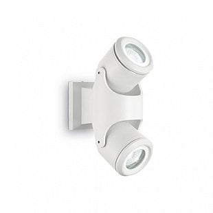 Vonkajšie nástenné svietidlo IDEAL LUX Xeno AP2 Bianco