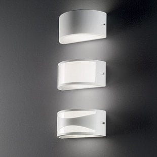 Vonkajšie svietidlo IDEAL LUX Rex-3 AP1 Bianco 092430