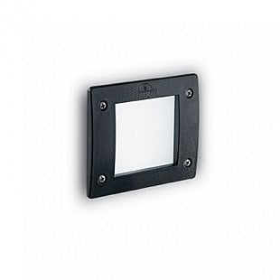 Vonkajšie svietidlo IDEAL Lux Leti R1 Squarer Nero 096582