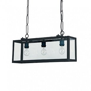 Závesné svietidlo IDEAL Lux Igor SP3 Nero 092881