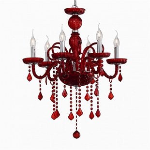 Interiérové svietidlo IDEAL LUX Giudecca SP6 Rosso 027418