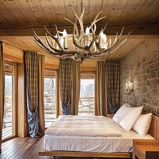 Nástenné svietidlo IDEAL LUX Chalet  AP2 115511