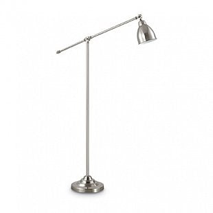 Interiérové svietidlo IDEAL LUX Newton PT1 Nickel 015286