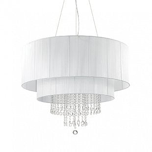 Závesné svietidlo Ideal LUX OPERA SP10 BIANCO 165011