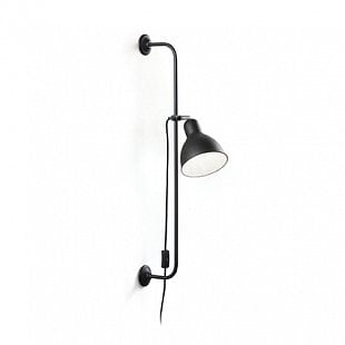 Interiérové svietidlo Ideal LUX SHOWER AP1 NERO 179643