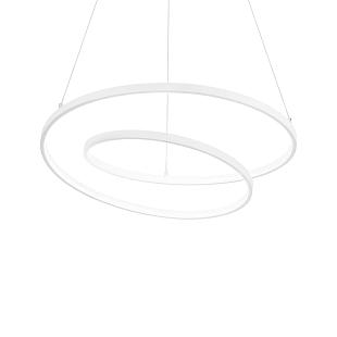 Interiérové svietidlo IDEAL LUX OZ LED biela závesná 253664