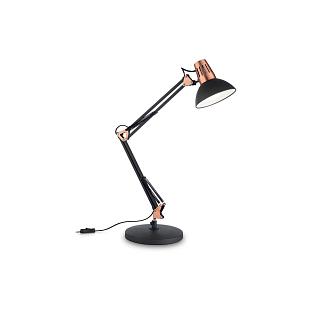 Interiérové svietidlo IDEAL LUX Wally TL1 nero 061191