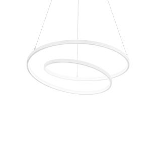 Interiérové svietidlo IDEAL LUX OZ LED biela závesná