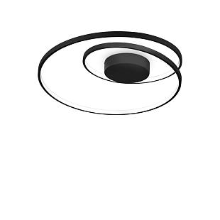 Interiérové svietidlo IDEAL LUX OZ LED stropná čierna