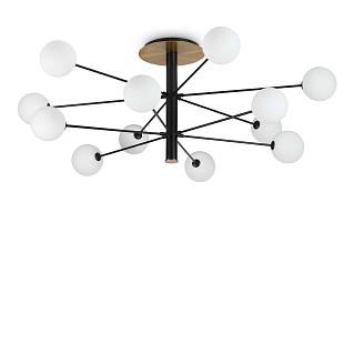 Interiérové svietidlo IDEAL LUX COSMOPOLITAN NERO 273709